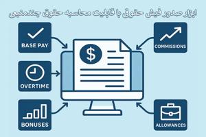 ابزار صدور فیش حقوقی با قابلیت محاسبه حقوق چندمنبعی