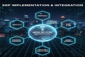 راهنمای جامع پیاده‌سازی و یکپارچه‌سازی نرم افزار ERP در سازمان‌های متوسط و بزرگ - اخبار و دانستنی های کهن