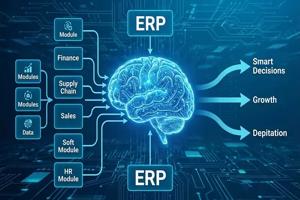 تحول سامانه‌های ERP با هوش مصنوعی - اخبار و دانستنی های کهن