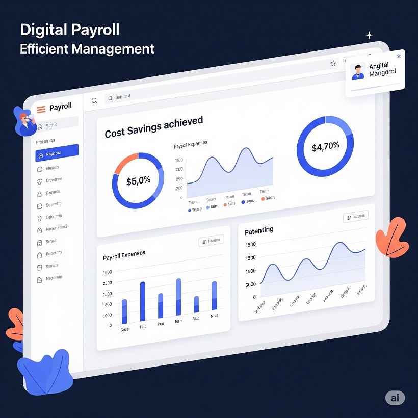رابط کاربری سیستم حقوق و دستمزد دیجیتال (Digital Payroll System Interface)