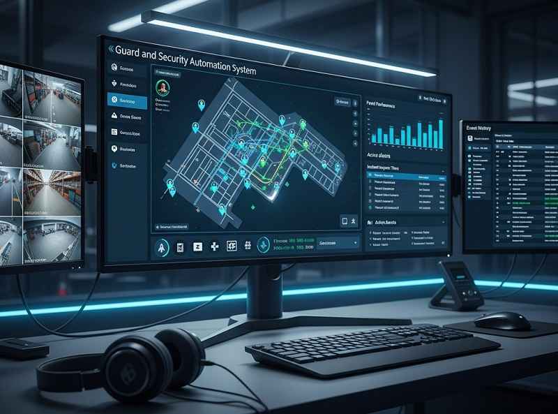 پنل مدیریتی سامانه حراست و انتظامات