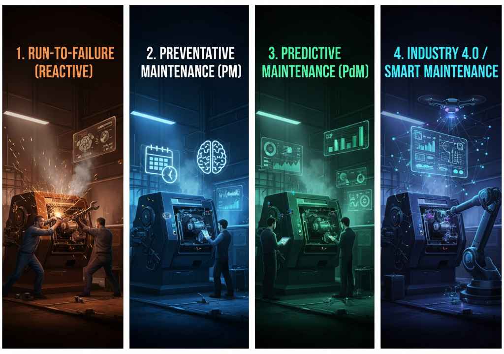 سیر تکاملی نگهداری و تعمیرات (Maintenance Evolution)