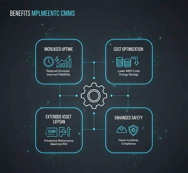 مزایای CMMS: کاهش هزینهها و افزایش بهرهوری