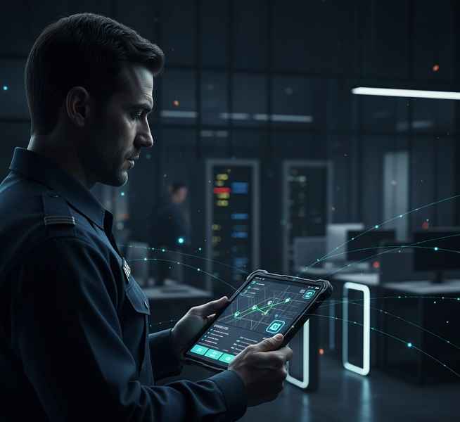 امنیت سیار: نگهبان و اپلیکیشن موبایل