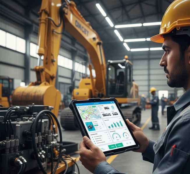 مدیریت هوشمند ناوگان و ماشینآلات صنعتی