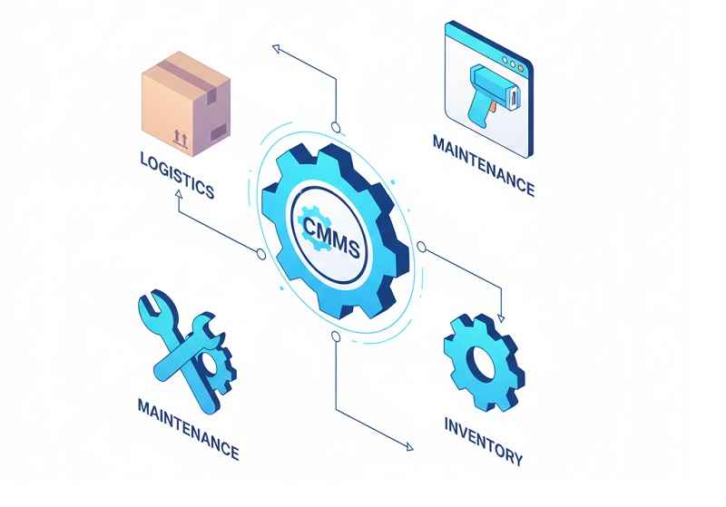 یکپارچگی سیستم تعمیرات با مدیریت انبار و قطعات